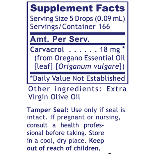 Oregano Oil, 0.5 fl oz - Image 2