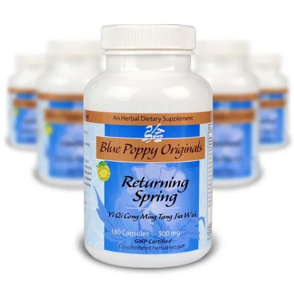 Blue Poppy Originals Returning Spring - 60 Capsules