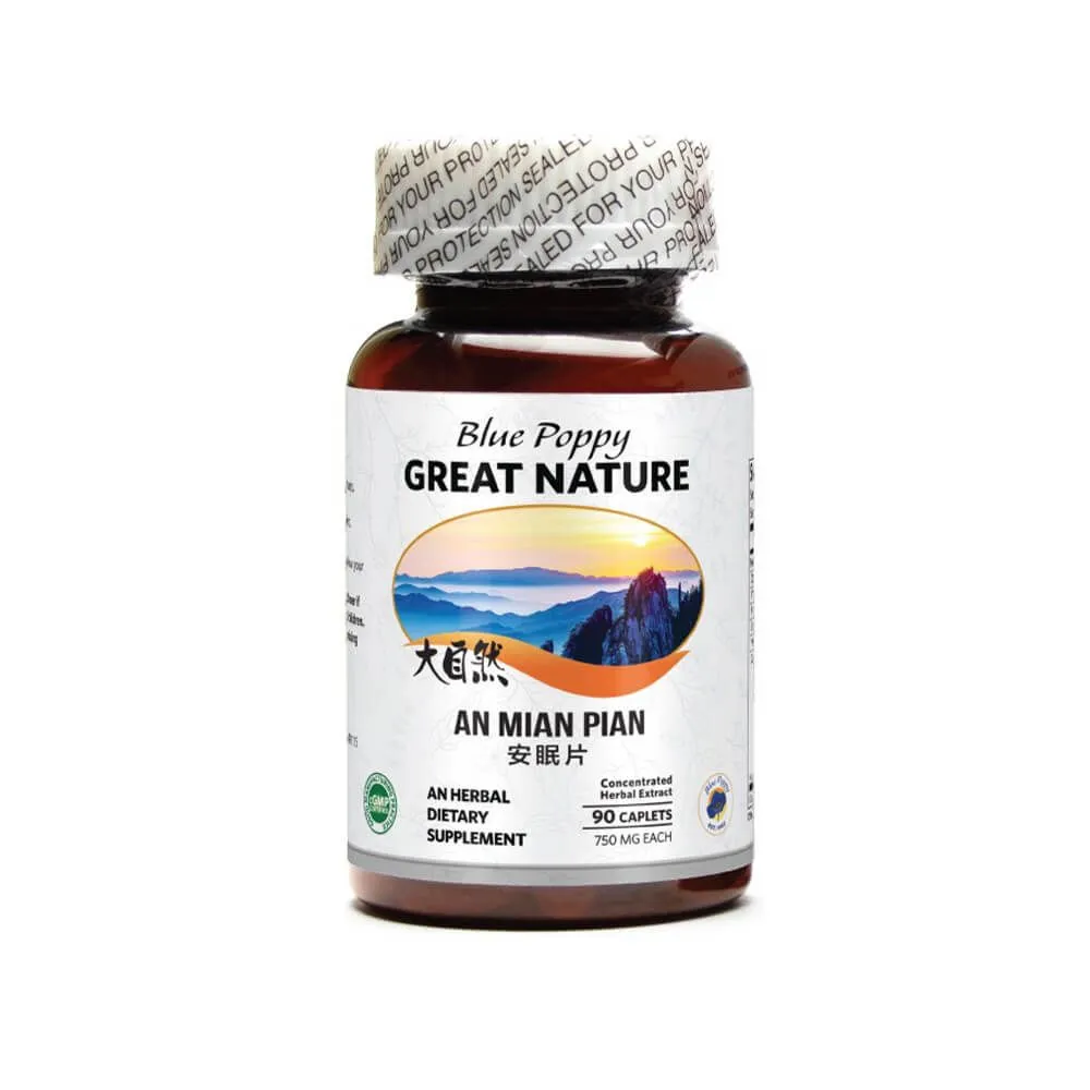 Blue Poppy Great Nature Classics An Mian Pian - 90 Caplets