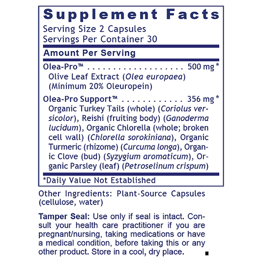 Olive Leaf Immune, 60 caps - Image 2