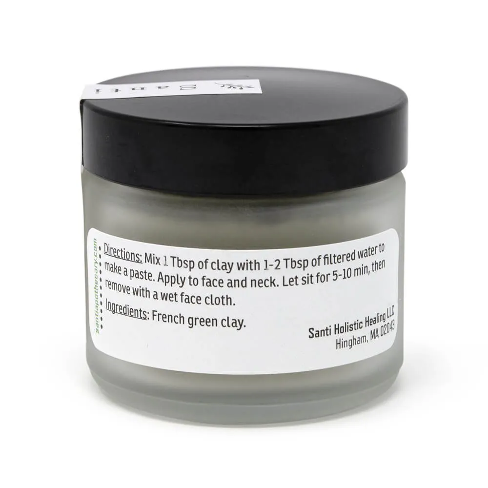 Santi Apothecary French Green Clay Facial Mask