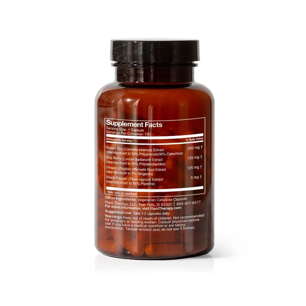 Plant Therapy Herbal Capsules - Metabolism Boost