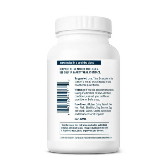 Vital Nutrients Vegan Pancreatic Enzymes