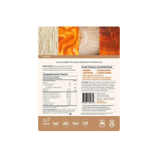 MYCO CLINIC™ Sleep Mushroom Gummies 60ct
