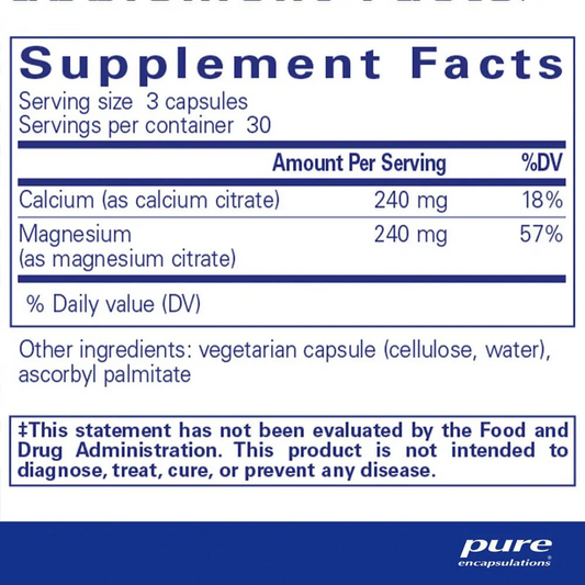 Pure Encapsulations Magnesium (citrate)
