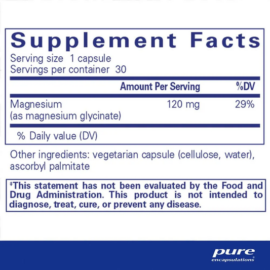 Pure Encapsulations Magnesium (glycinate)