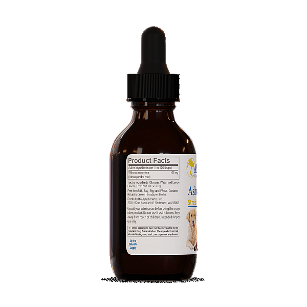 Pet Ashwagandha Stress Support Drops, 2oz