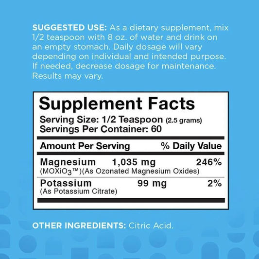 NBPure Mag O7 Oxygen Detox Cleanse Powder - 150g