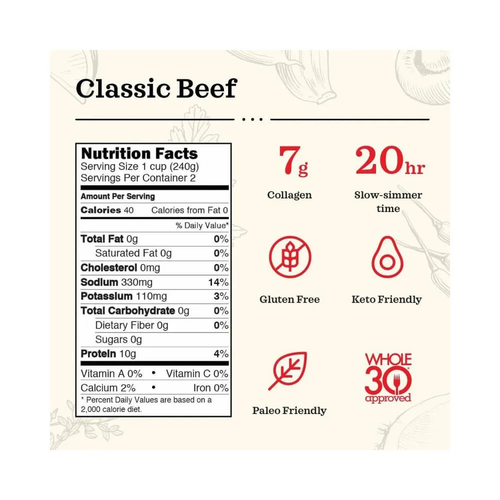 Kettle & Fire Beef Bone Broth