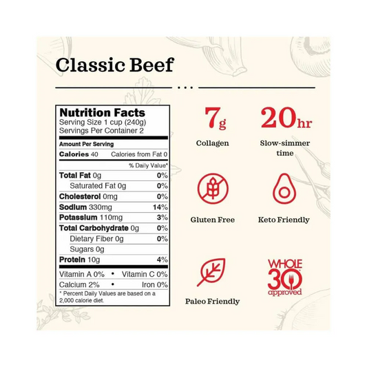 Kettle & Fire Beef Bone Broth