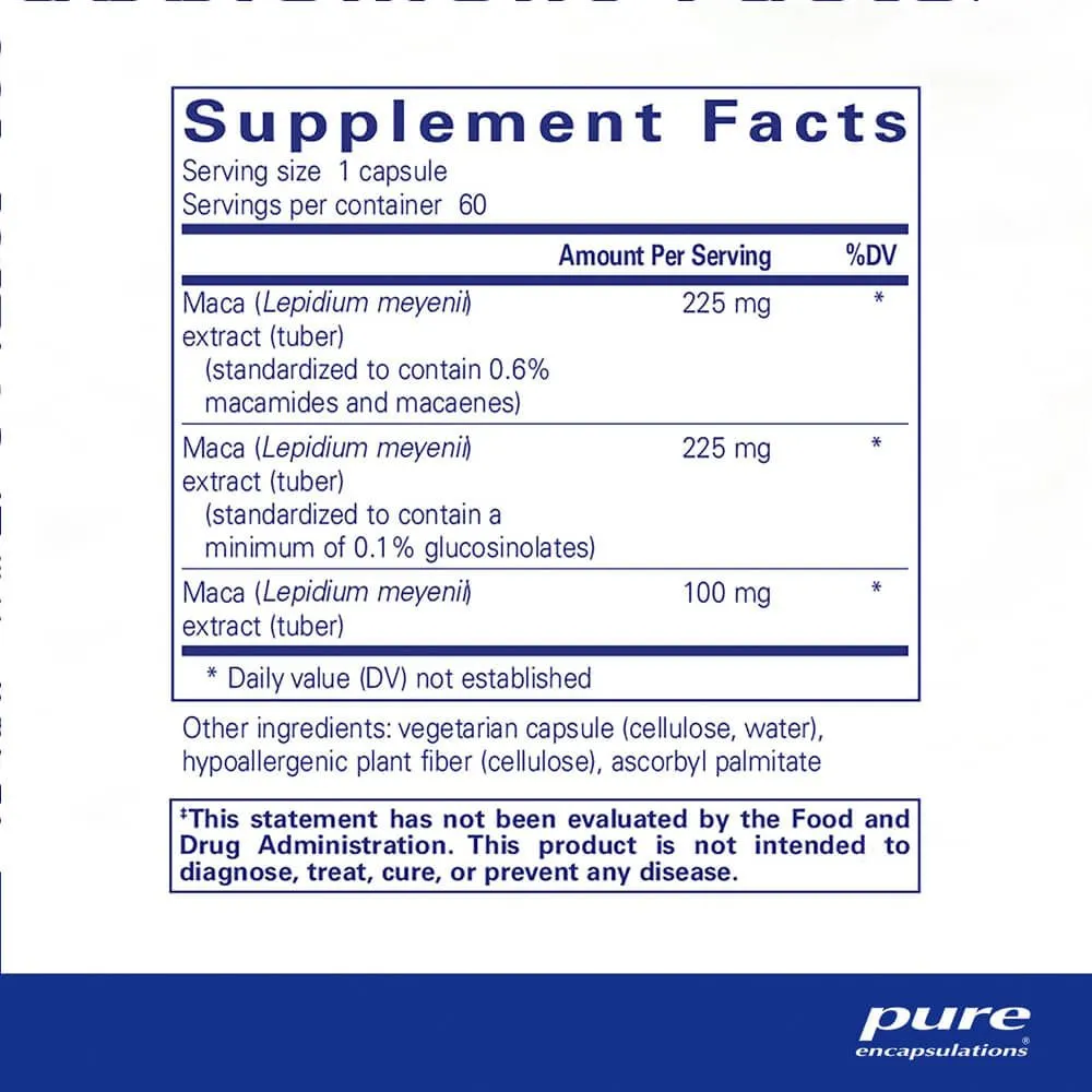 Pure Encapsulations MACA-3