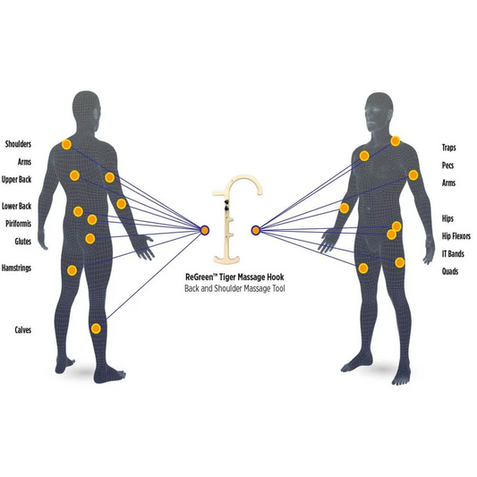 Tiger Tail ReGreen Tiger Cane Massage Hook