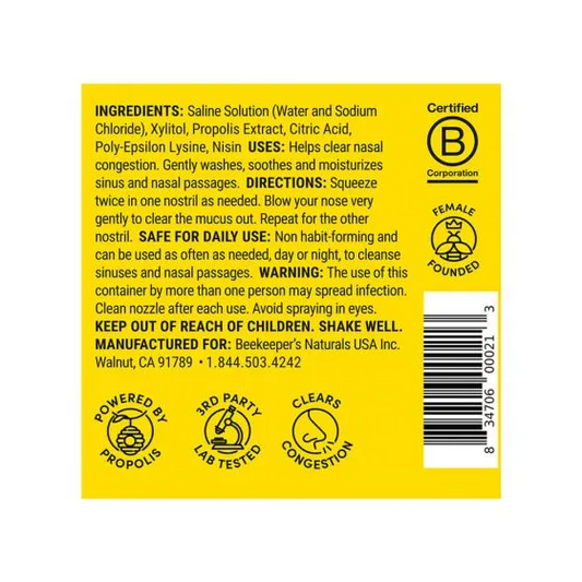 Beekeeper's Naturals Propolis Nasal Spray