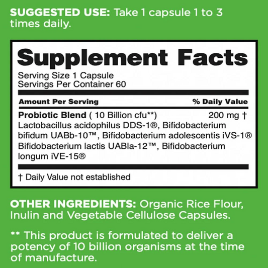 NBPure Poobiotics Capsules - 60 VCaps