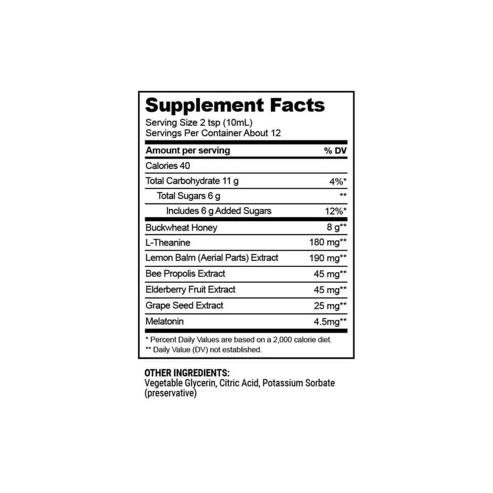 Beekeeper's Naturals Nighttime Propolis Cough Syrup