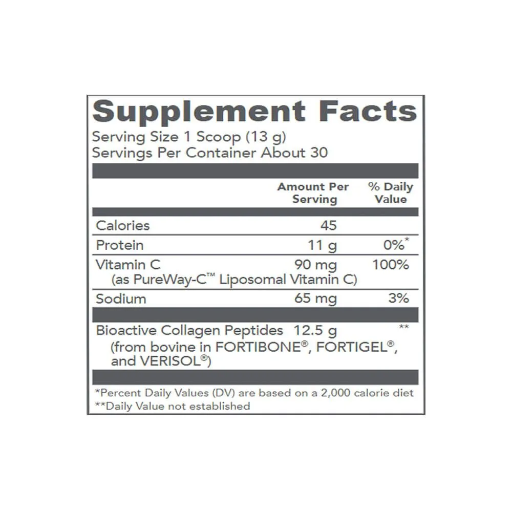 Vital Proteins Daily Foundation Support
