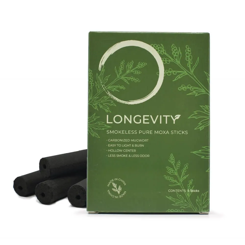 Longevity Smokeless Moxa Rolls with Hole