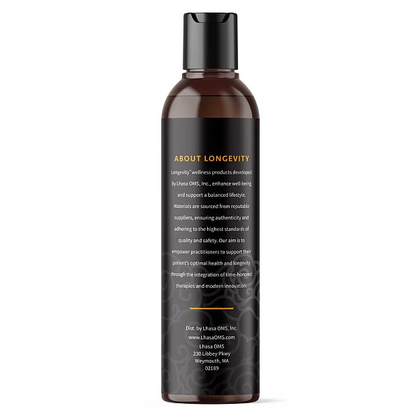 Longevity Organic Body Cupping Oil, 8oz - Unscented - Image 3