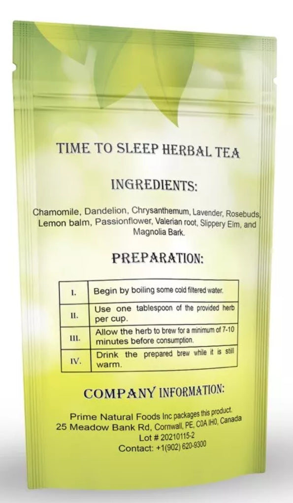 Time To Sleep Herbal Tea