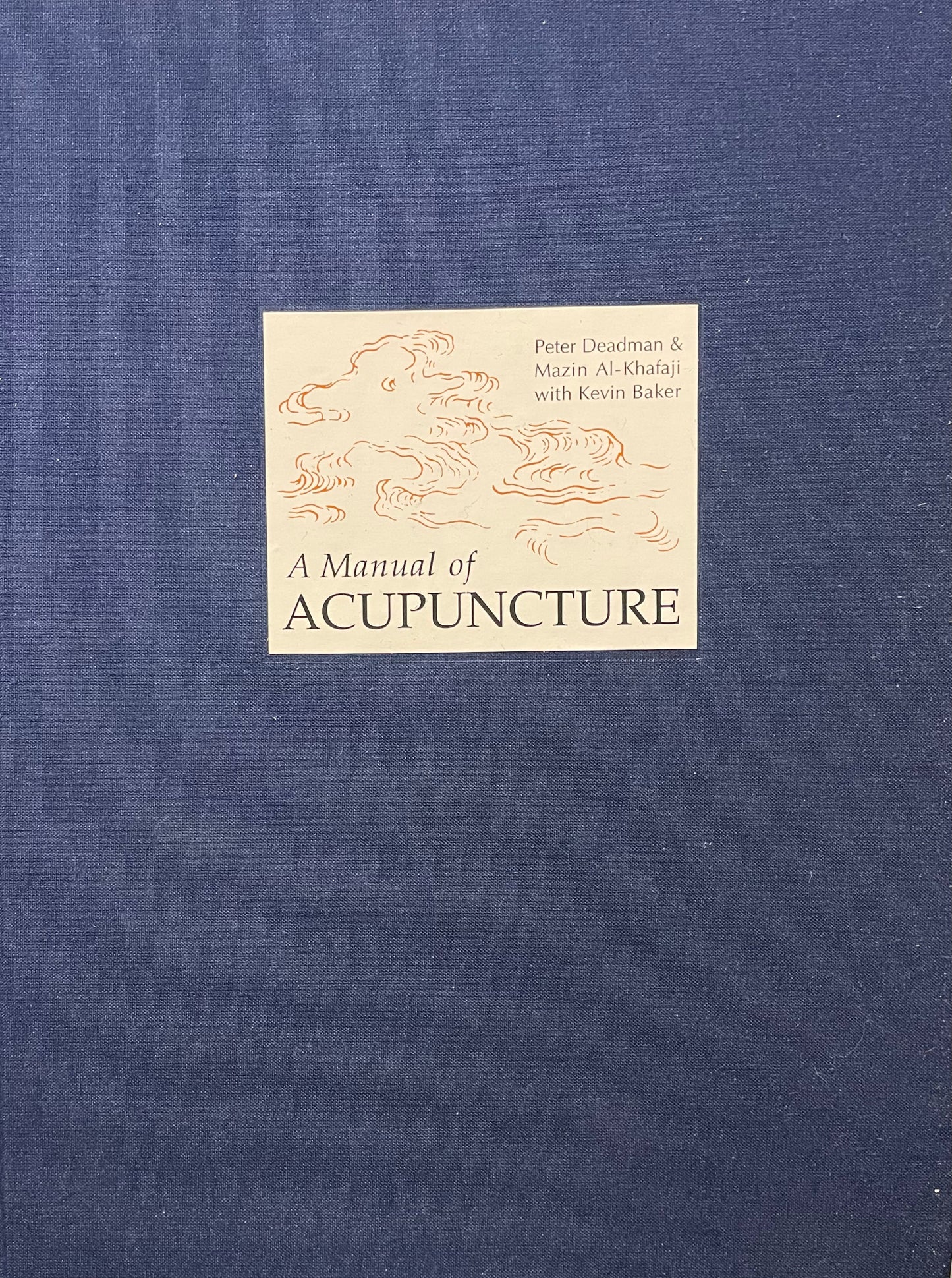 Book: A Manual of Acupuncture A