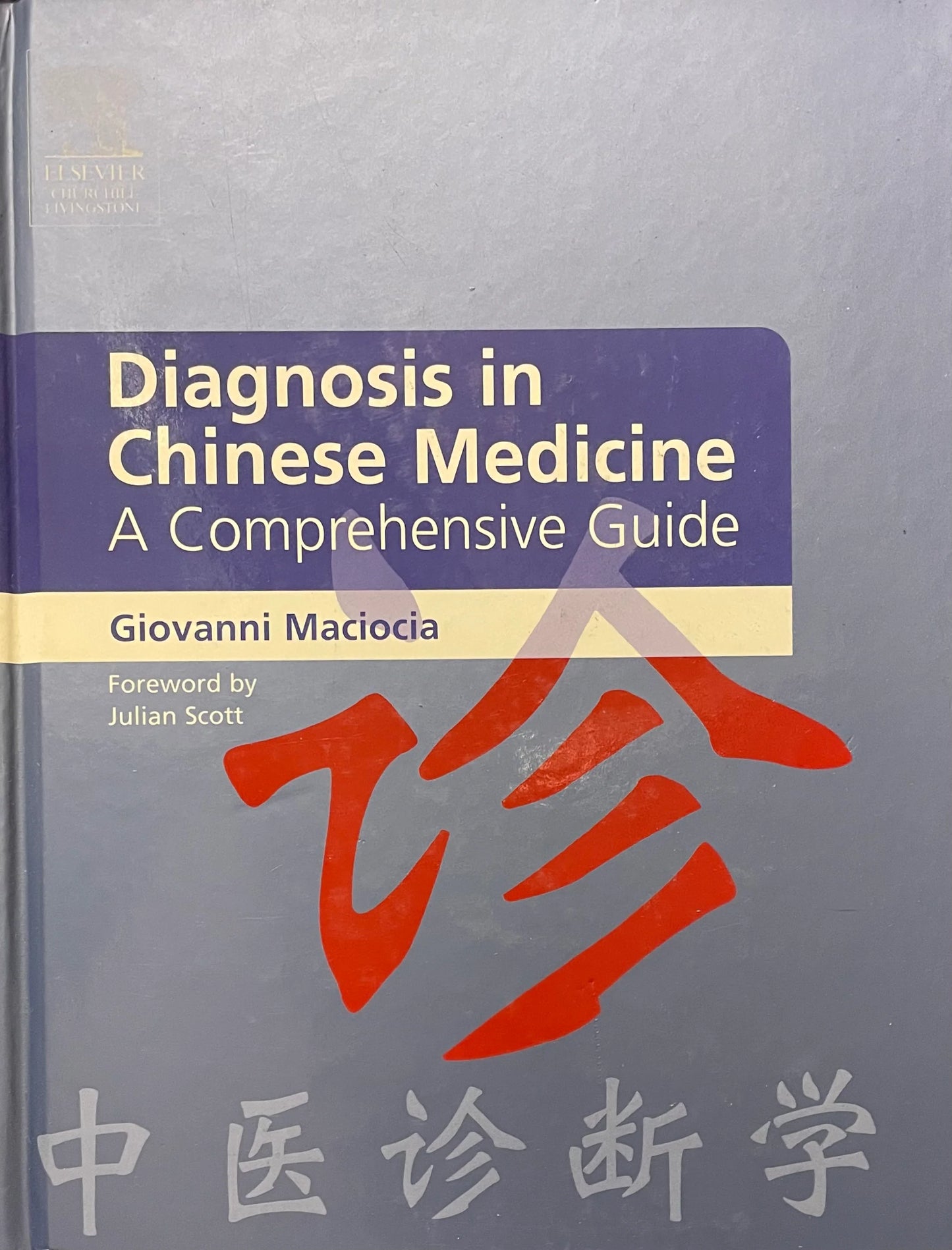 Book: Diagnosis in Chinese Medicine: A Comprehensive Guide M