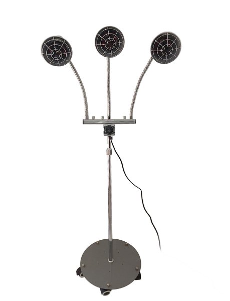 IRed Max Triple Head Red-Infrared Heat Lamp with 150w Bulbs - Image 2