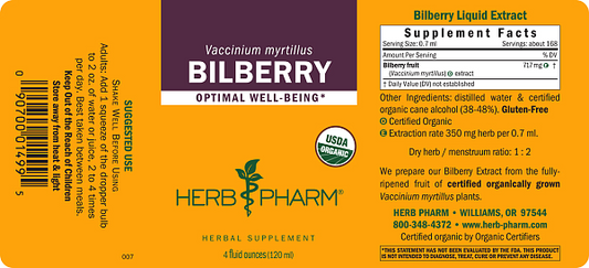 Bilberry Extract, 4 oz - Image 2