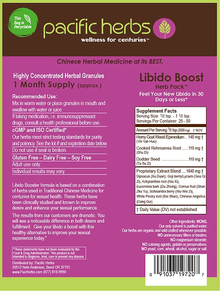 Libido Booster Herb Pack For Her, 100g - Image 2