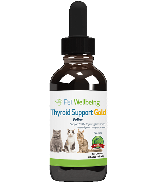 Thyroid Support Gold, 4oz, for Cats