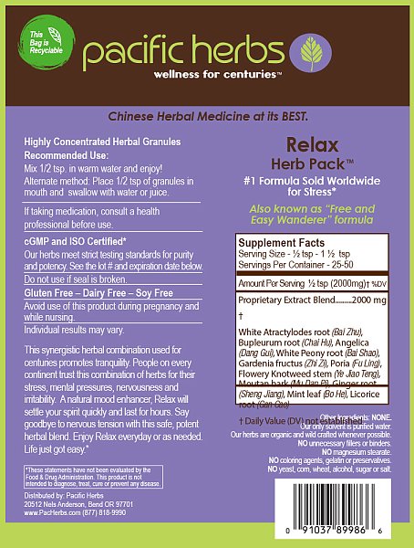 Relax Herb Pack, 50g - Image 2