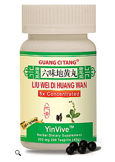 Liu Wei Di Huang Wan, Pills