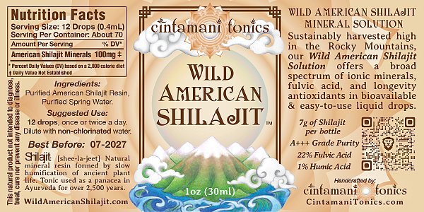 Wild American Shilajit Drops, 1oz - Image 5