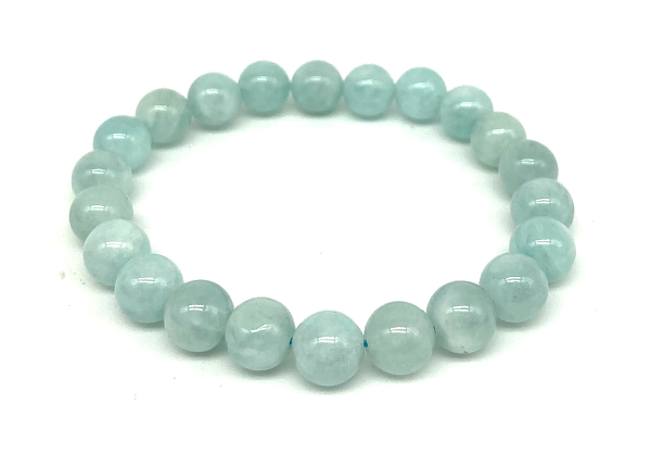 Aquamarine 8mm Bracelet