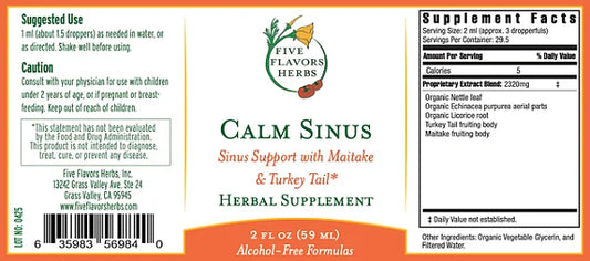 Calm Sinus, 2oz - Image 2