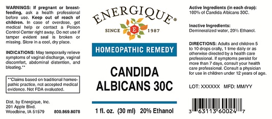 Candida Albicans 30C, 1oz - Image 2