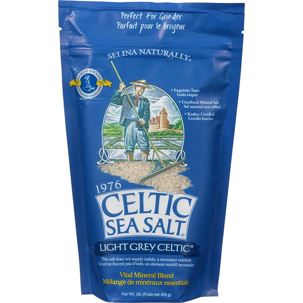 Light Grey Celtic Sea Salt, 1 LB