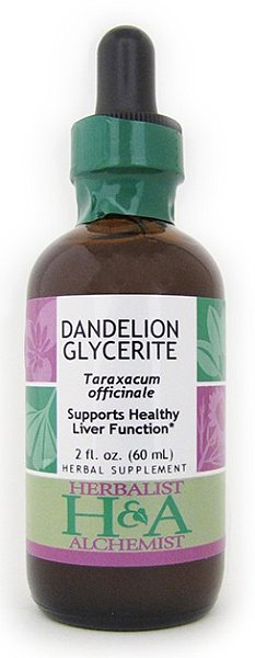 Dandelion Glycerite, 2 oz.