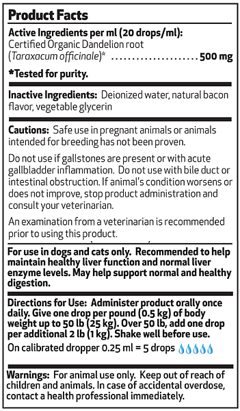 Dandelion Root for Dogs, 2oz - Image 2