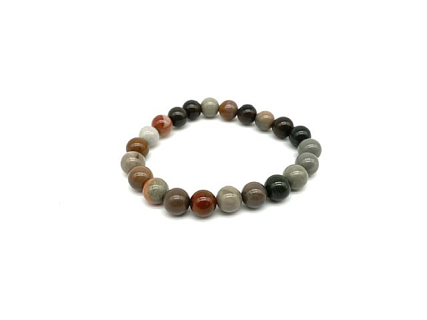 Desert Jasper Bracelet, 8mm