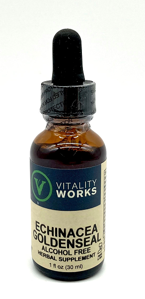 Echinacea/Goldenseal Complex Glycerite, 1 oz.