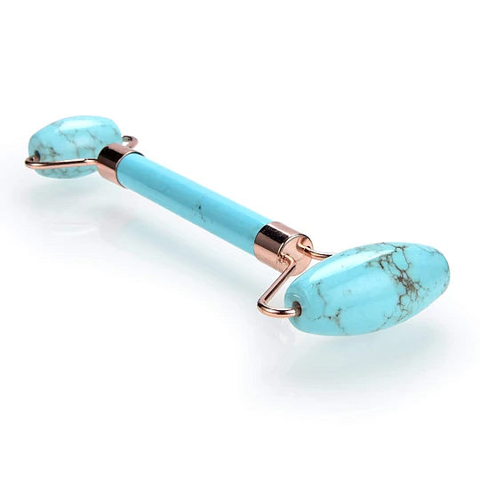Howlite Turquoise Gemstone Face Roller