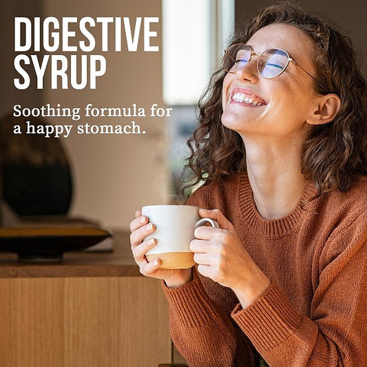 Ginger Honey Syrup with Organic Apple Cider Vinegar and Propolis, 8oz - Image 2