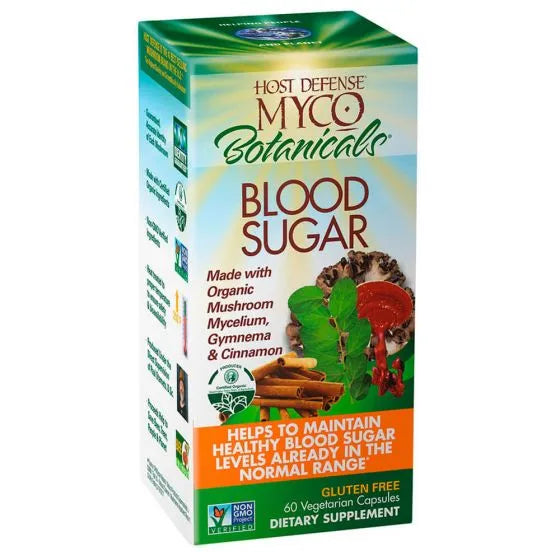 Host Defense Mushrooms MycoBotanicals Blood Sugar - 60 Capsules