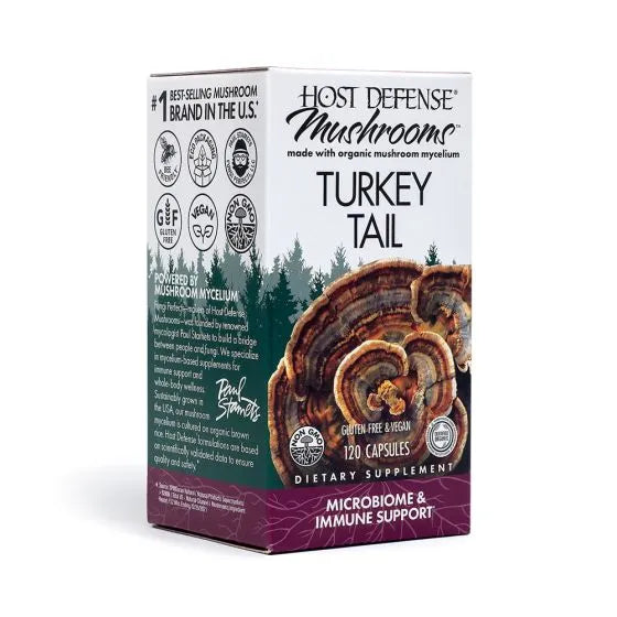 Host Defense Mushrooms Turkey Tail Capsules