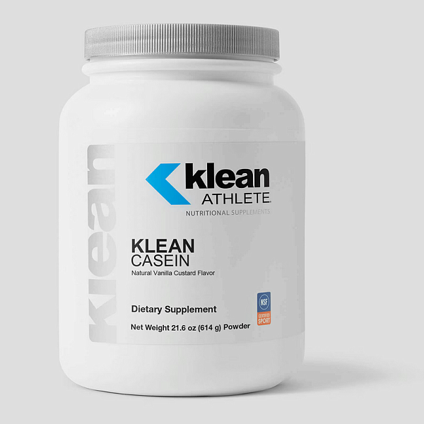 Klean Casein Protein-Natural Vanilla Custard, 614gm