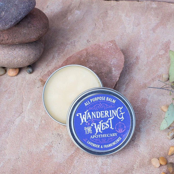 Lavender & Frankincense Balm, 2oz tin - Image 3