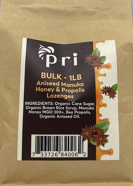 Propolis Bulk Lozenges - Original (Anise) Flavor