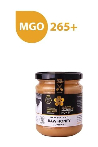 Raw Manuka Honey from D'Urville MGO 265+, 270 gm