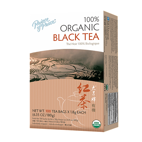 Black Tea - Organic, 100 Bags