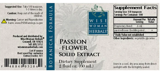 Passionflower Solid Extract, 2 oz - Image 2